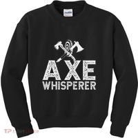 Axe Throwing Axe Whisperer Kids Sweatshirt thumb 0