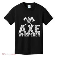 Axe Throwing Axe Whisperer Kids T-Shirt thumb 0