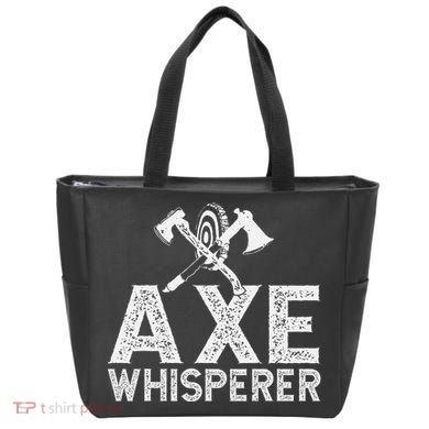 Axe Throwing Axe Whisperer Tote Bag