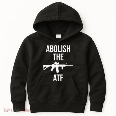 Abolish The Atf Pro Gun Kids Hoodie