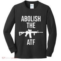 Abolish The Atf Pro Gun Kids Long Sleeve Shirt thumb 0