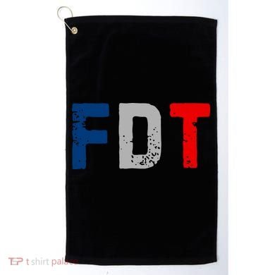 Anti Trump Golf Towel