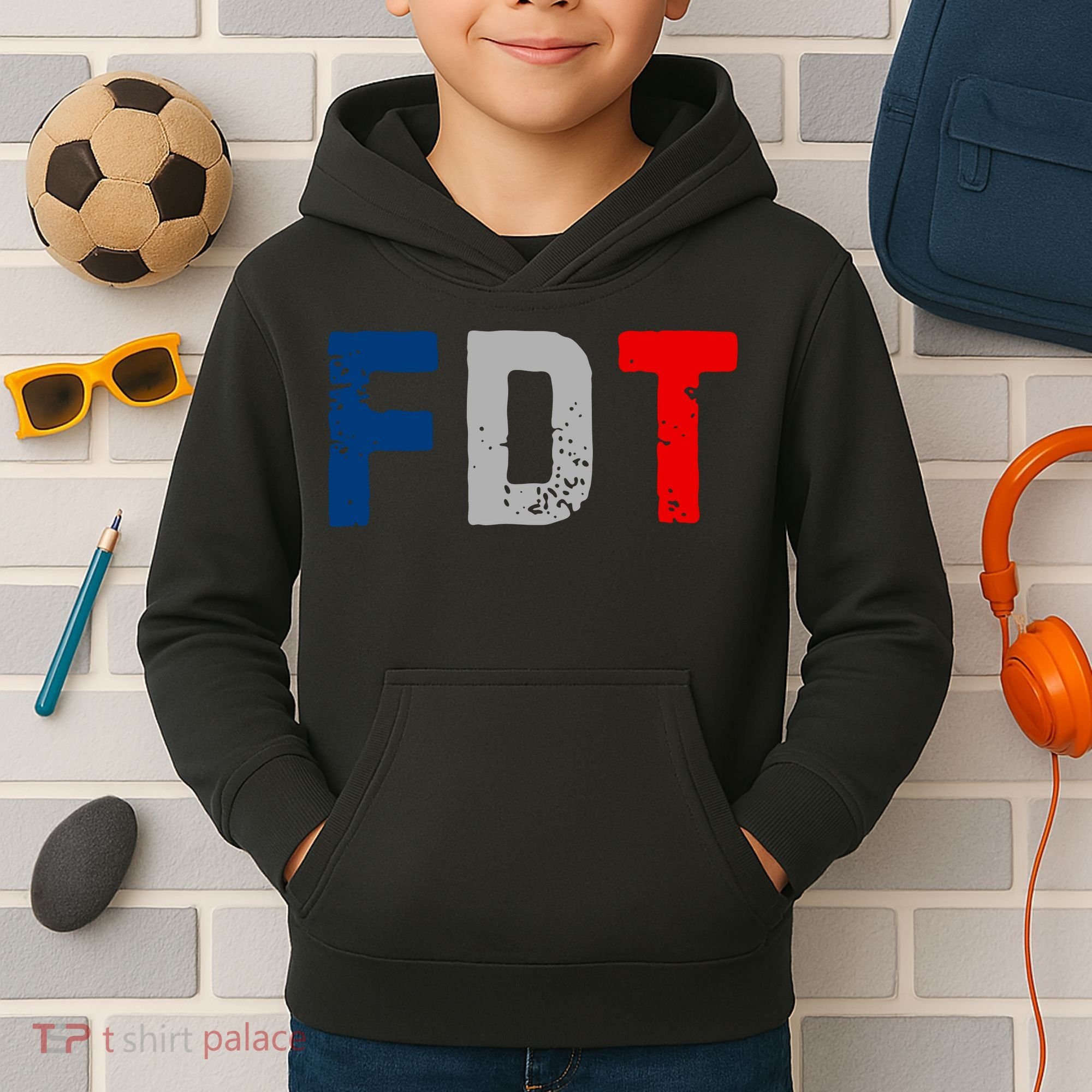 Anti Trump Kids Hoodie