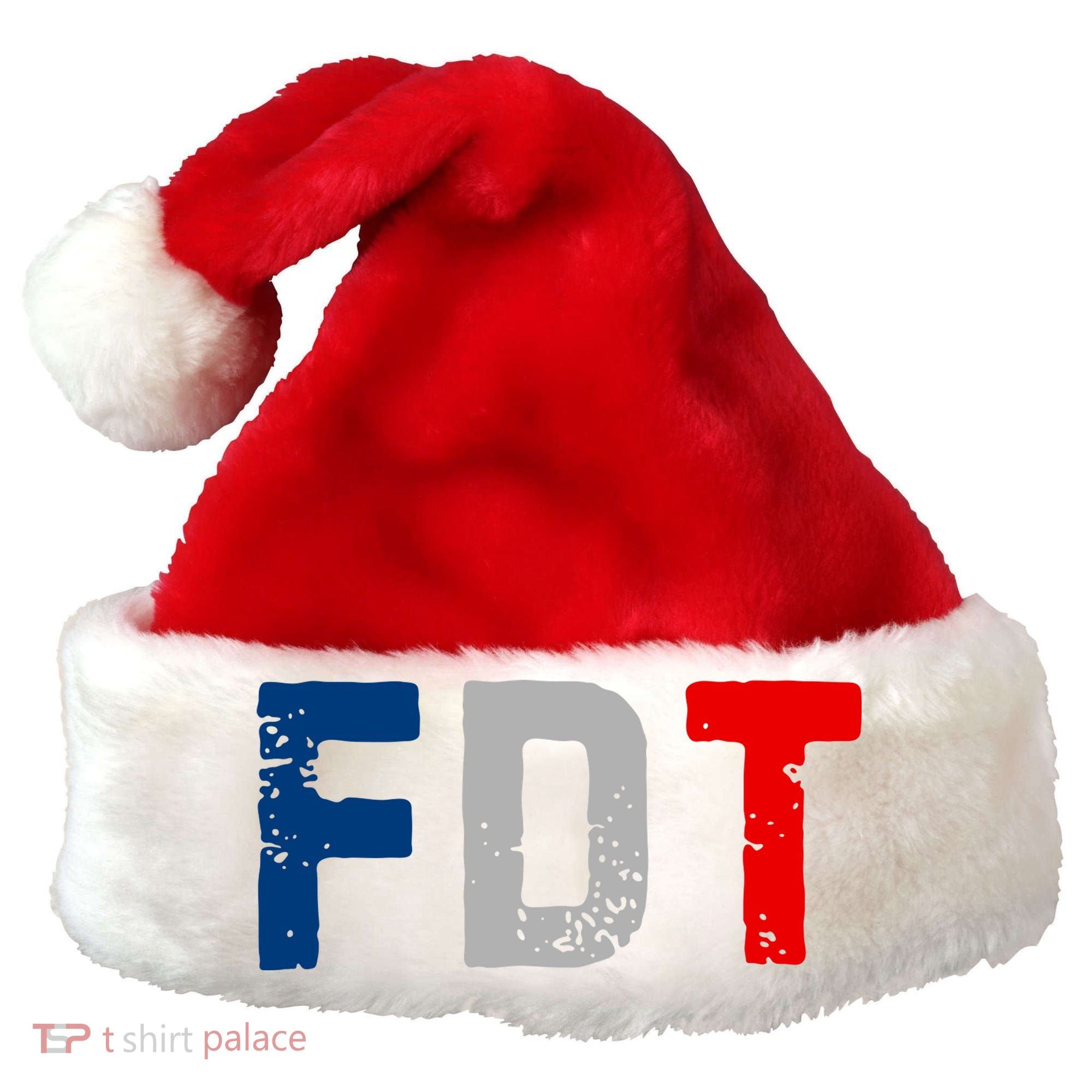 Anti Trump Santa Hat