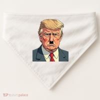 Anti Trump Activist Protest USA-Made Doggie Bandana thumb 0