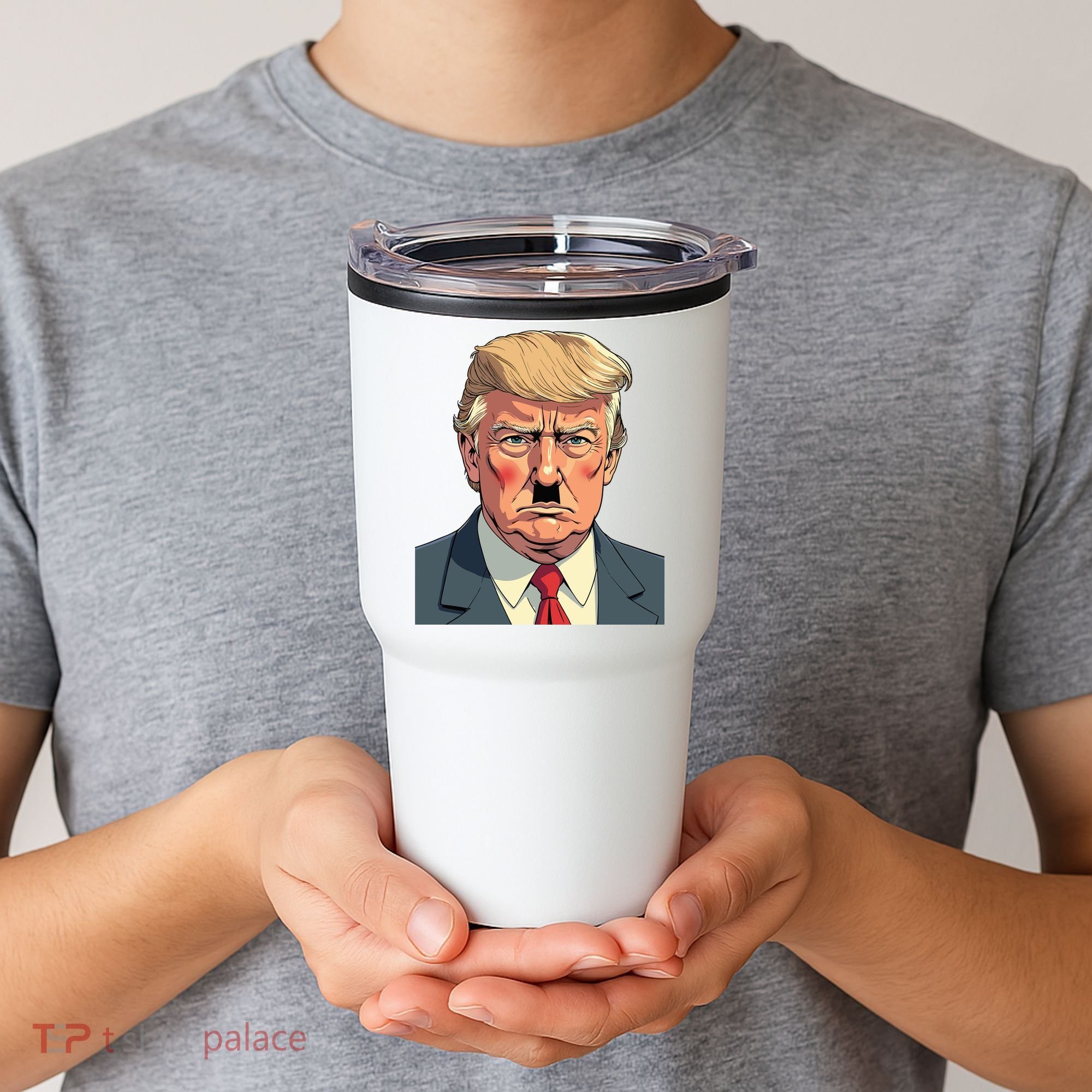 Anti Trump Activist Protest Tumbler