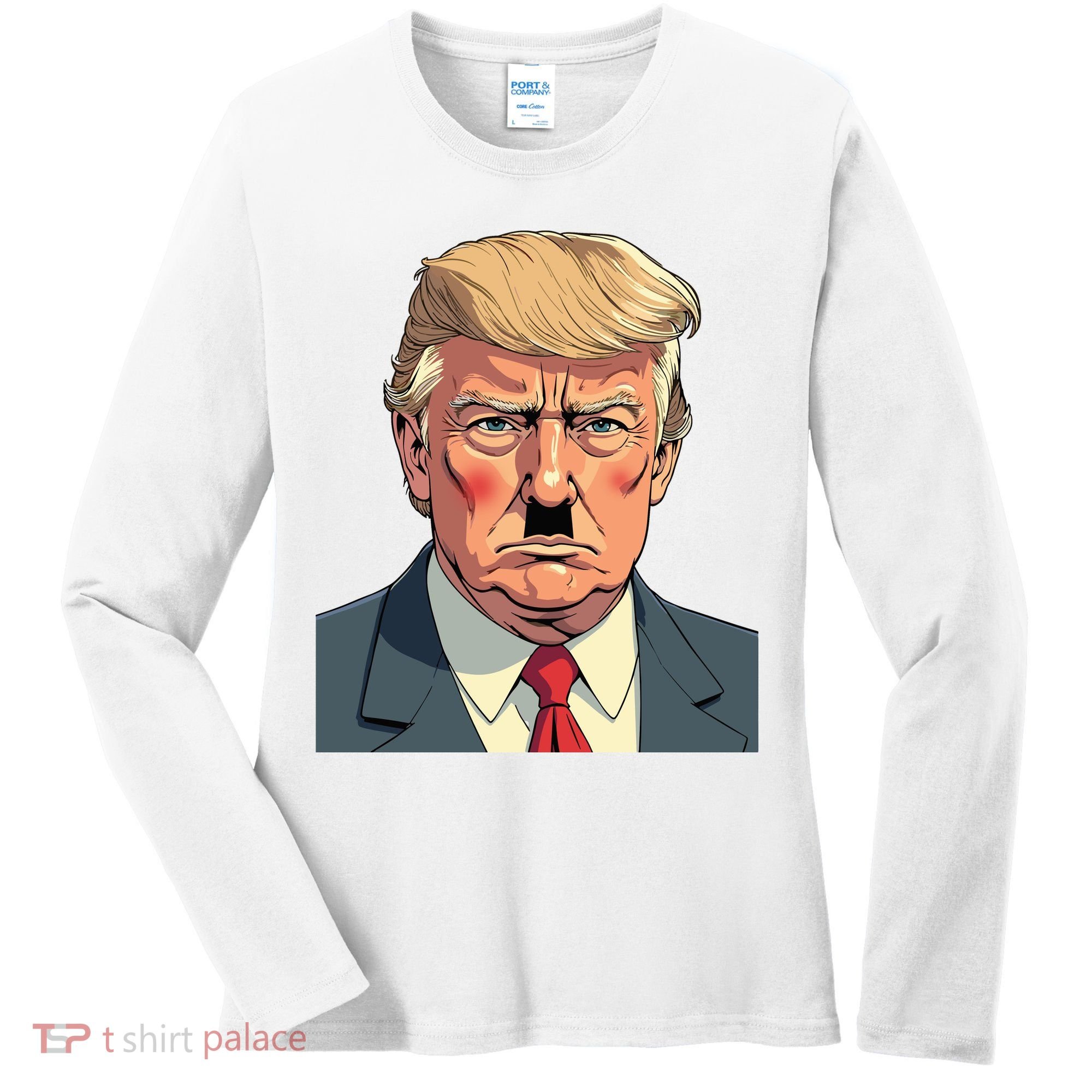 Anti Trump Activist Protest Women's Long Sleeve Shirt