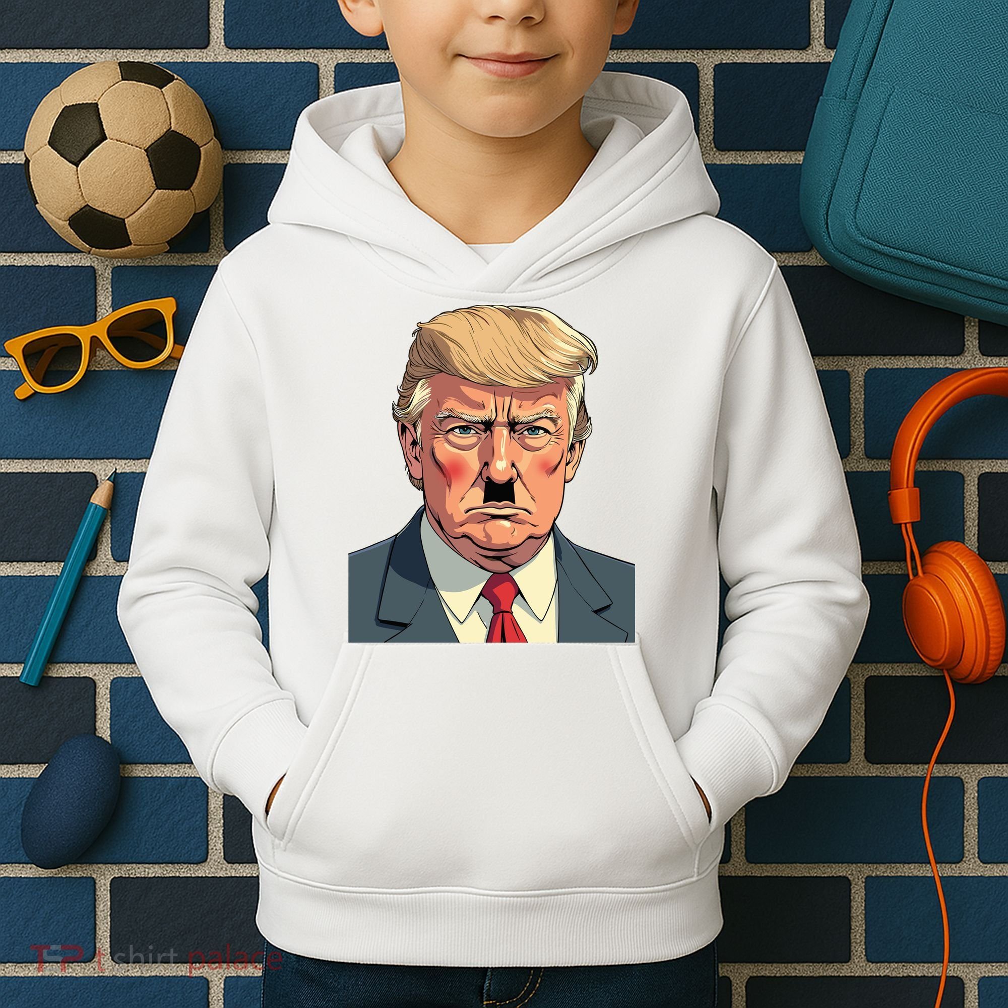 Anti Trump Activist Protest Kids Hoodie