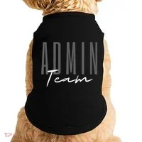 Admin Team Assistant Admin Squad Administrative Assistant Doggie Tank thumb 0