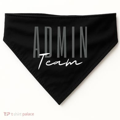 Admin Team Assistant Admin Squad Administrative Assistant USA-Made Doggie Bandana