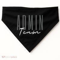 Admin Team Assistant Admin Squad Administrative Assistant USA-Made Doggie Bandana thumb 0