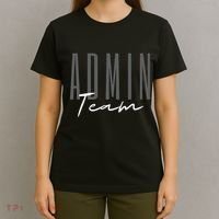 Admin Team Assistant Admin Squad Administrative Assistant T-Shirt thumb 4