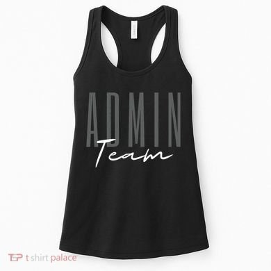 Admin Team Assistant Admin Squad Administrative Assistant Women's Tank Top