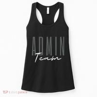 Admin Team Assistant Admin Squad Administrative Assistant Women's Tank Top thumb 0