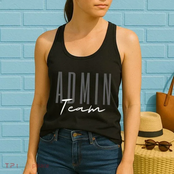 Admin Team Assistant Admin Squad Administrative Assistant Women's Tank Top