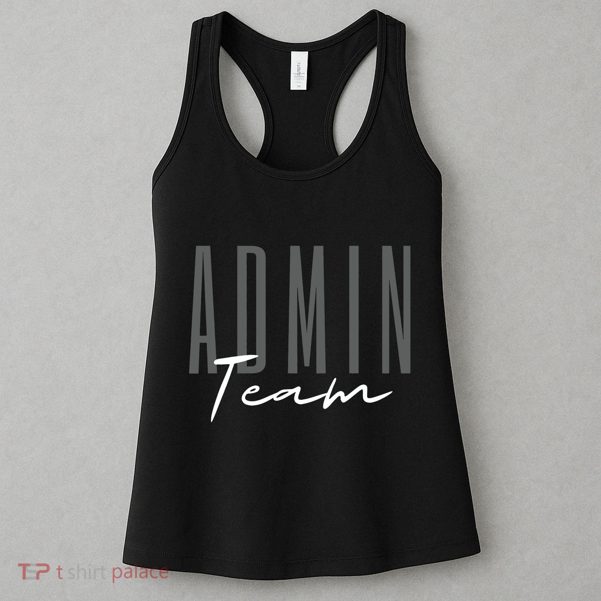 Admin Team Assistant Admin Squad Administrative Assistant Women's Tank Top