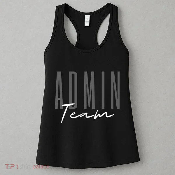 Admin Team Assistant Admin Squad Administrative Assistant Women's Tank Top