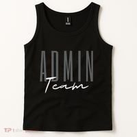 Admin Team Assistant Admin Squad Administrative Assistant Tank Top thumb 2