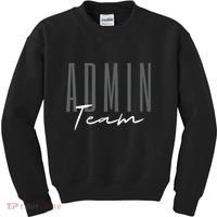 Admin Team Assistant Admin Squad Administrative Assistant Kids Sweatshirt thumb 0