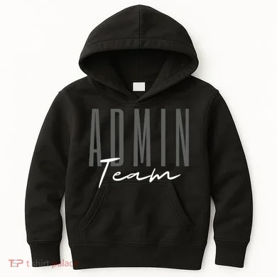 Admin Team Assistant Admin Squad Administrative Assistant Kids Hoodie
