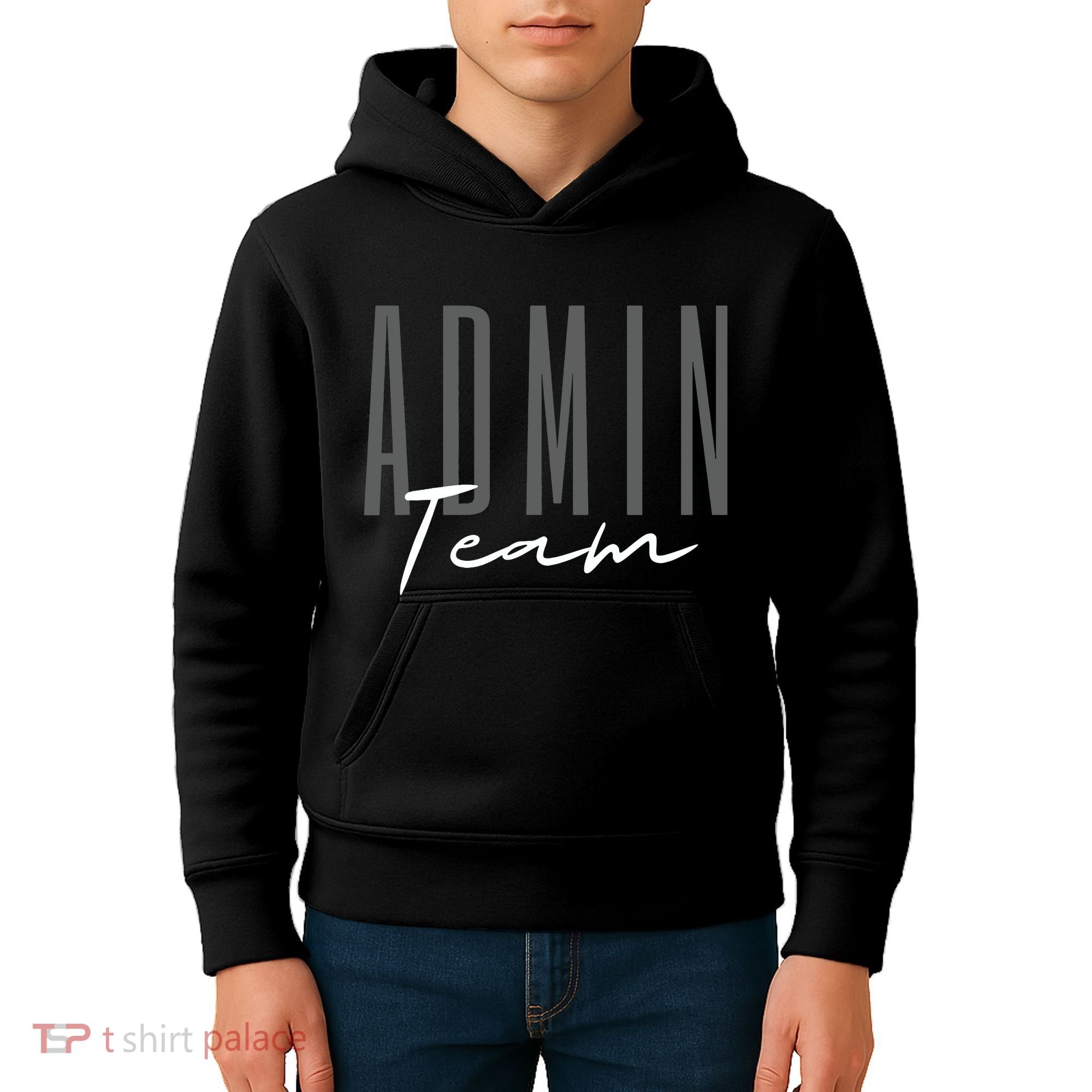 Admin Team Assistant Admin Squad Administrative Assistant Kids Hoodie
