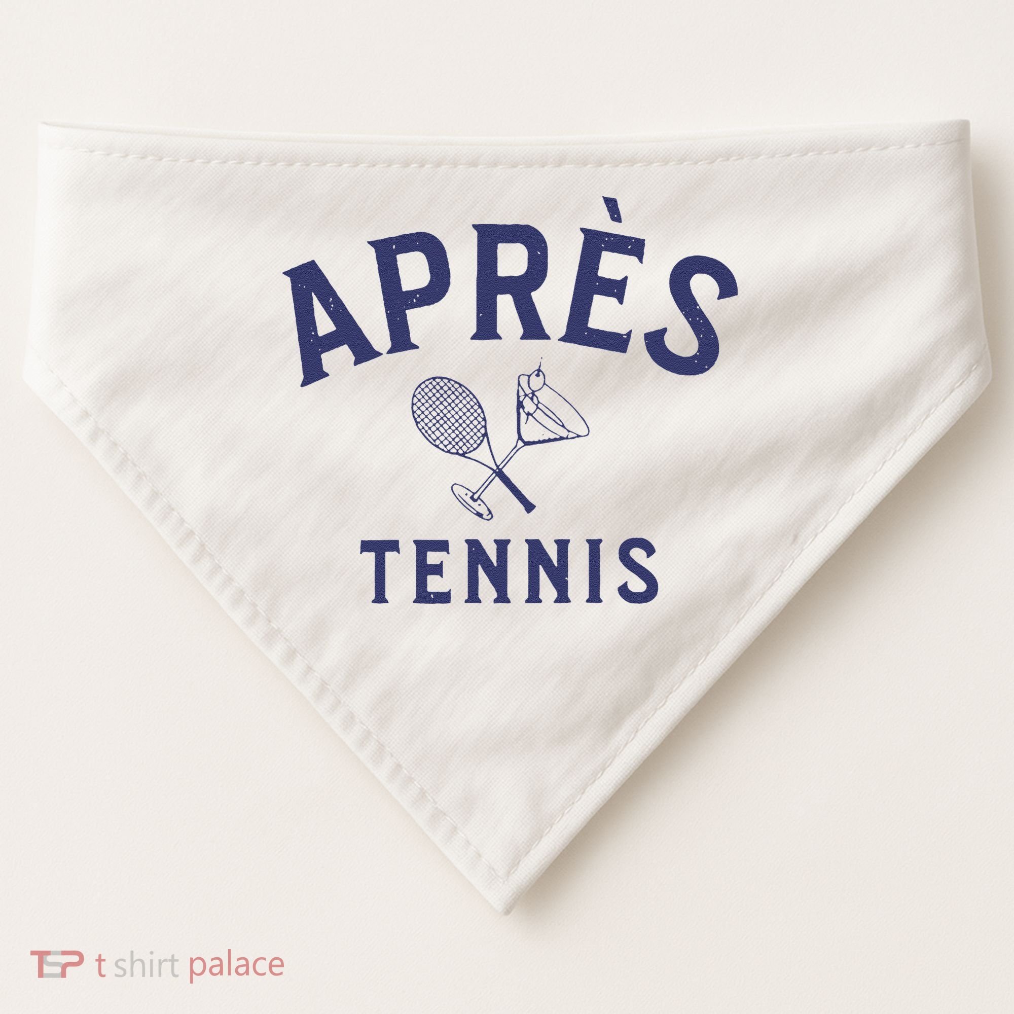 Apres Tennis AprèS Tennis USA-Made Doggie Bandana