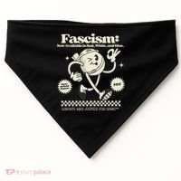 Anti Trump Anti Fascism USA-Made Doggie Bandana thumb 0