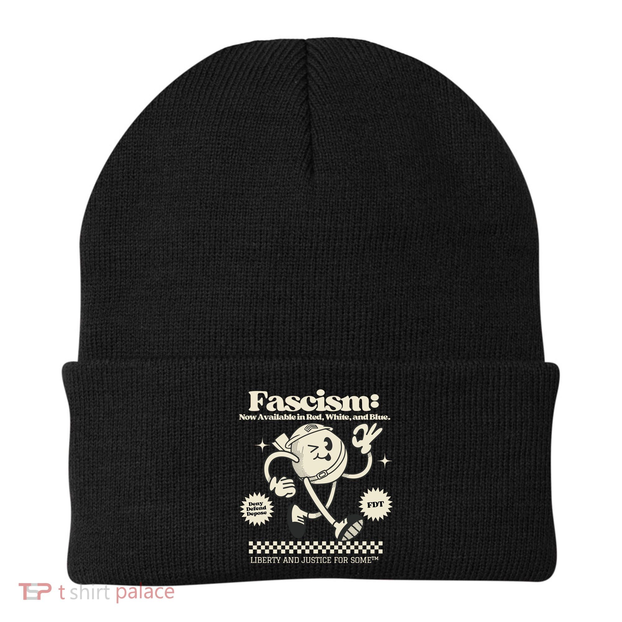 Anti Trump Anti Fascism Beanie