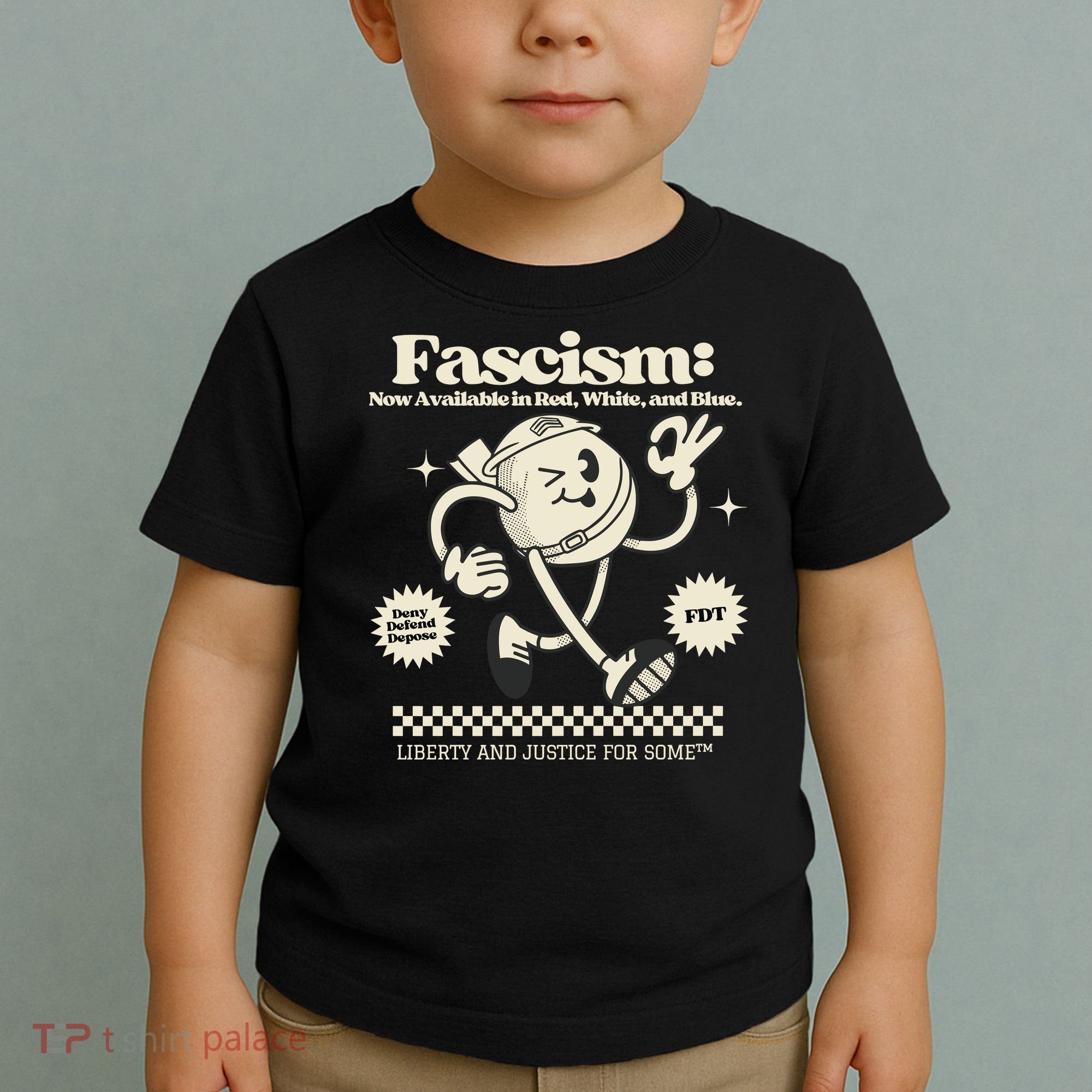 Anti Trump Anti Fascism Toddler T-Shirt