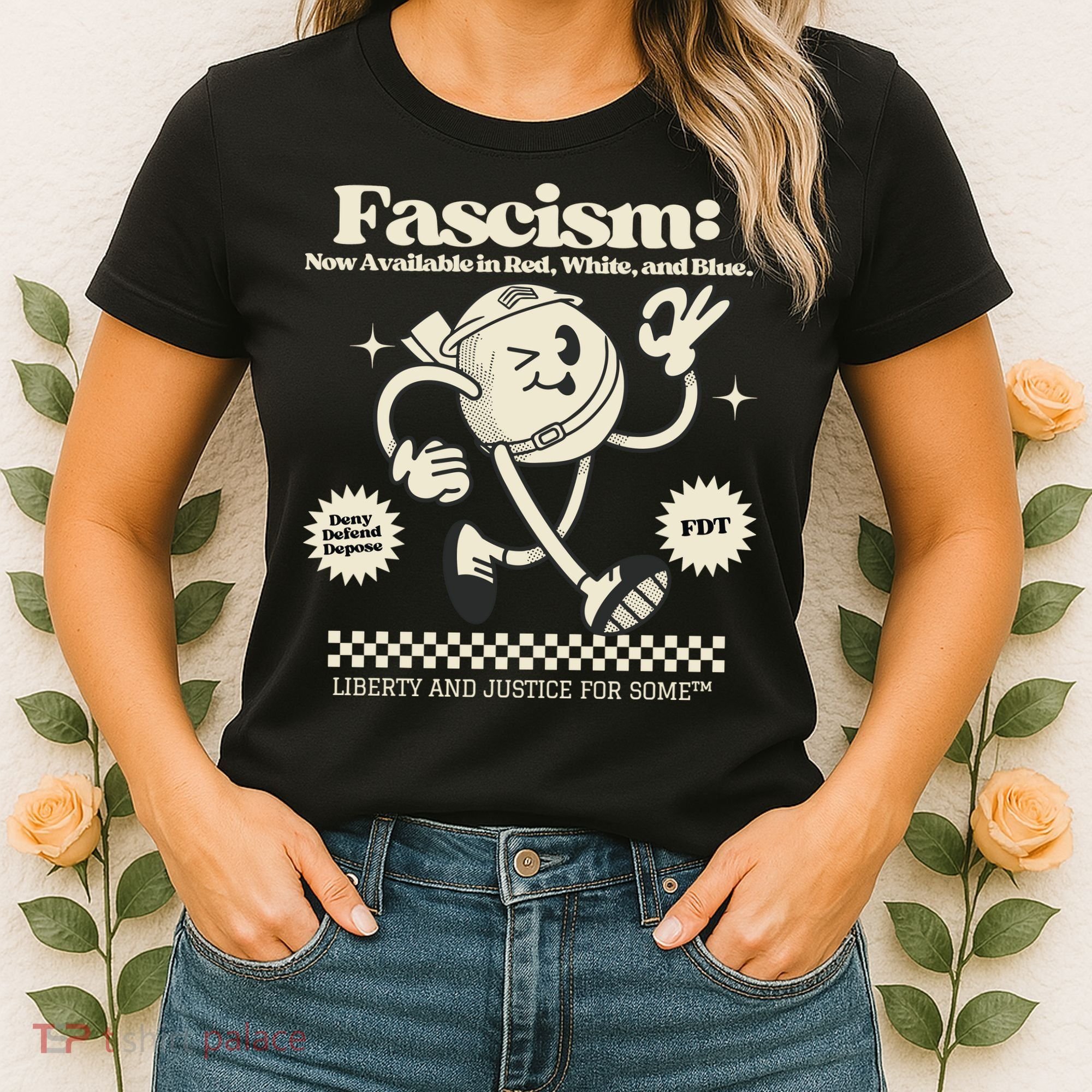 Anti Trump Anti Fascism Women's T-Shirt