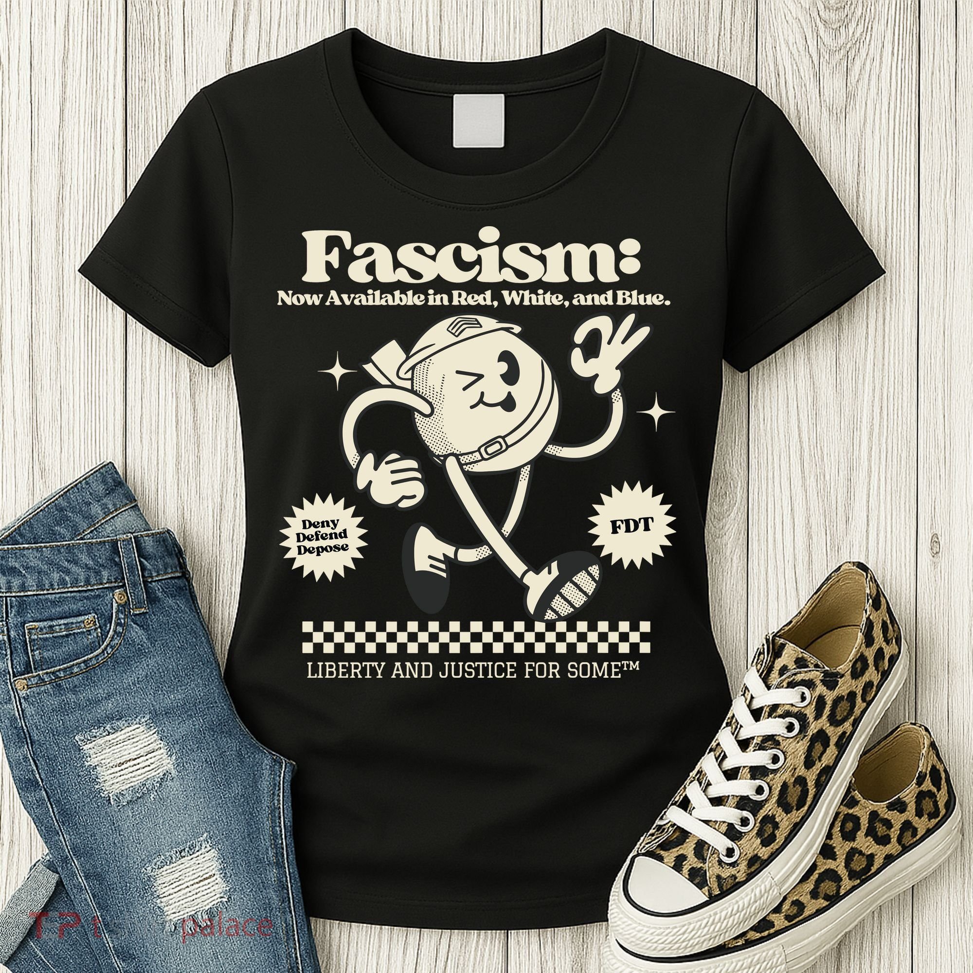 Anti Trump Anti Fascism Women's T-Shirt