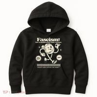 Anti Trump Anti Fascism Kids Hoodie thumb 0