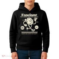 Anti Trump Anti Fascism Kids Hoodie thumb 4