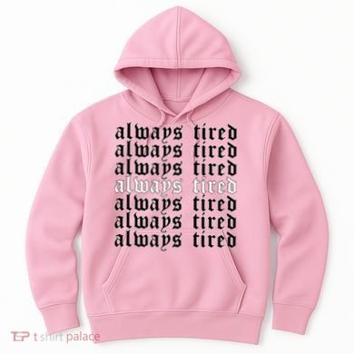 Always Tired Aesthetic Soft Grunge Goth Egirl Eboy Hoodie