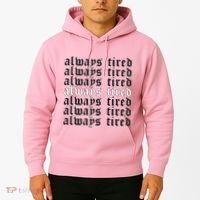 Always Tired Aesthetic Soft Grunge Goth Egirl Eboy Hoodie thumb 2