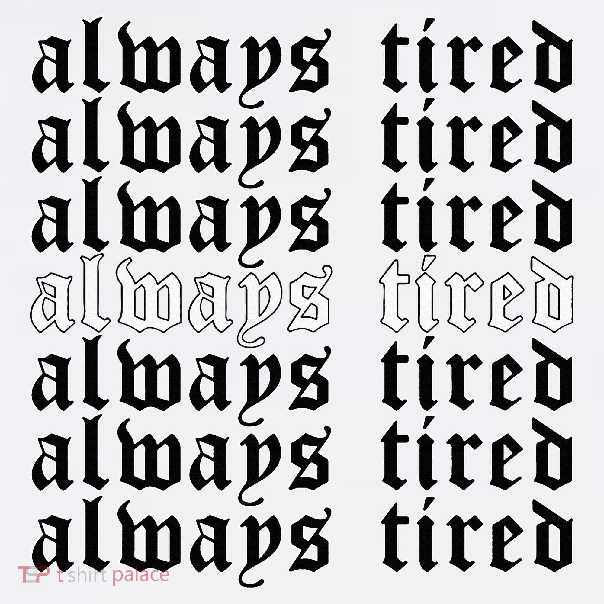Always Tired Aesthetic Soft Grunge Goth Egirl Eboy Women's Tank Top