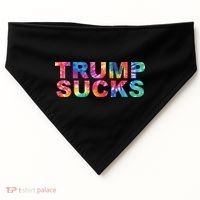 Anti Trump USA-Made Doggie Bandana thumb 0