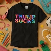 Anti Trump Kids T-Shirt thumb 3