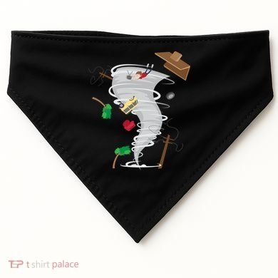 Awesome Tornado And Storm Chaser Severe Weather Lover Cool Gift USA-Made Doggie Bandana