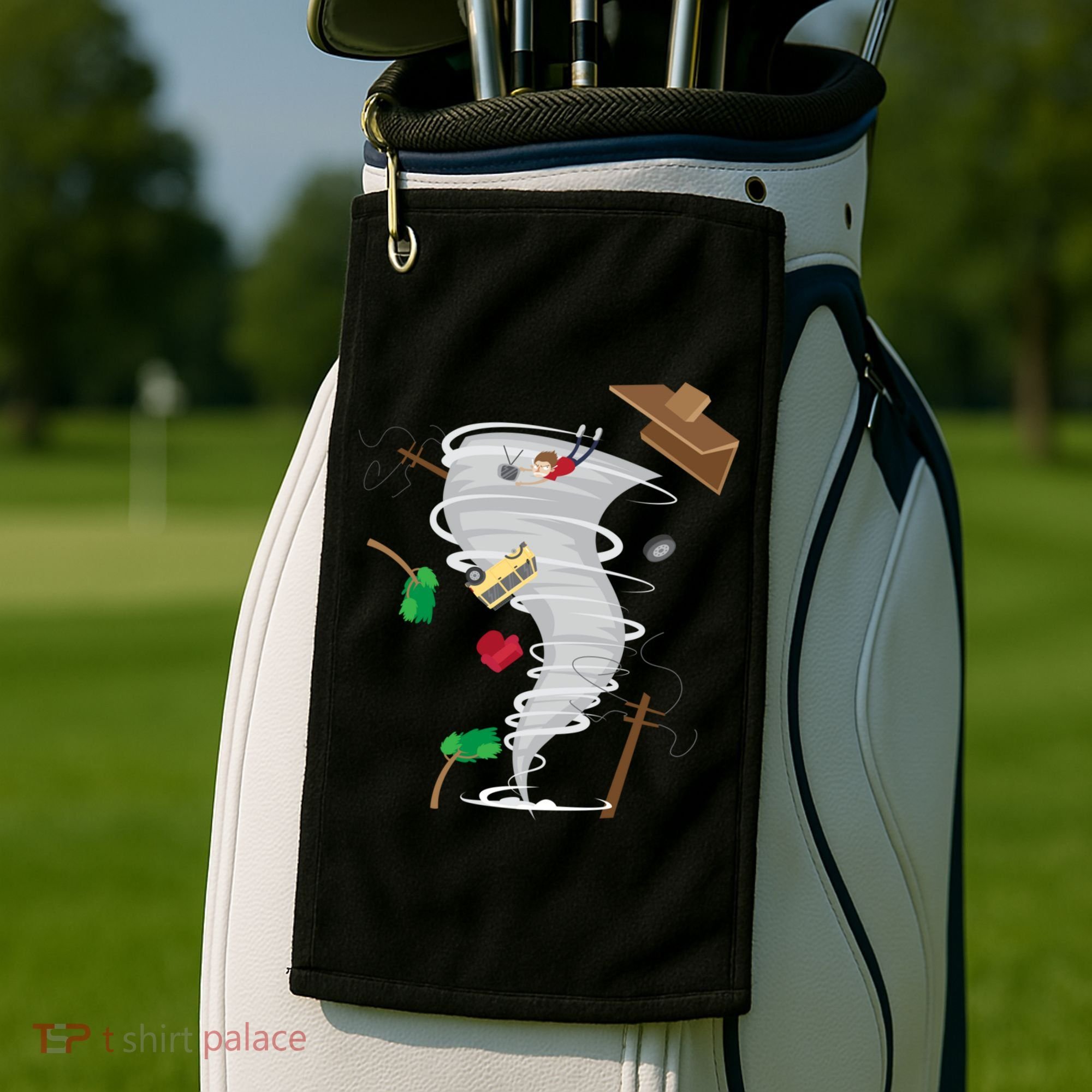 Awesome Tornado And Storm Chaser Severe Weather Lover Cool Gift Golf Towel