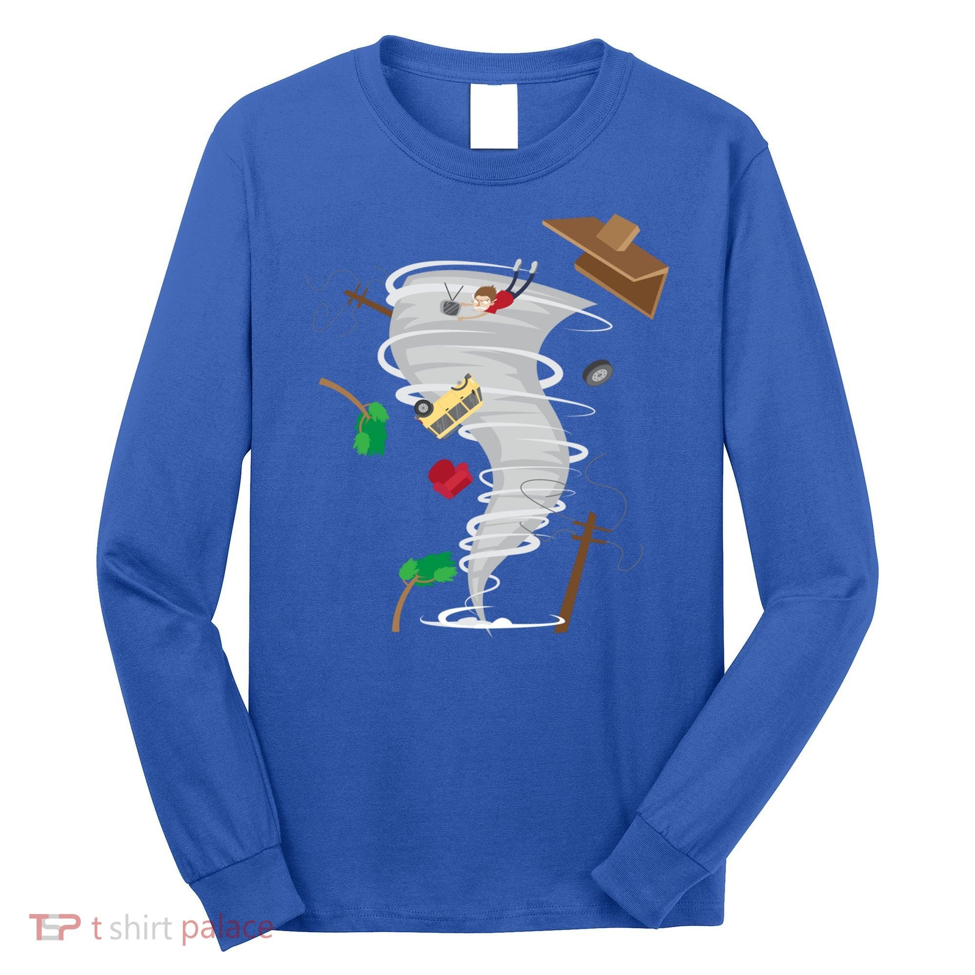 Awesome Tornado And Storm Chaser Severe Weather Lover Cool Gift Long Sleeve Shirt