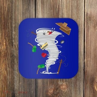 Awesome Tornado And Storm Chaser Severe Weather Lover Cool Gift Coaster