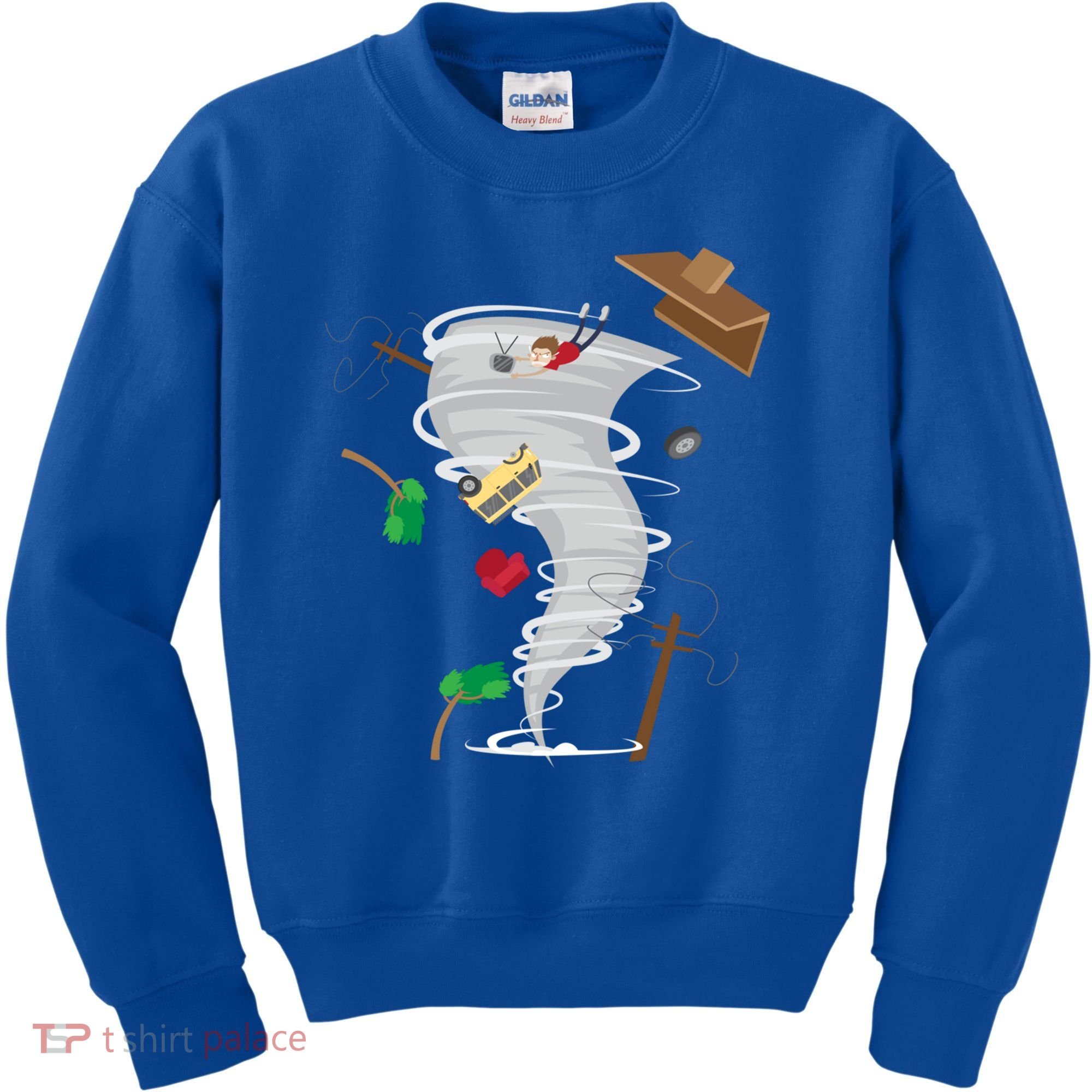 Awesome Tornado And Storm Chaser Severe Weather Lover Cool Gift Kids Sweatshirt
