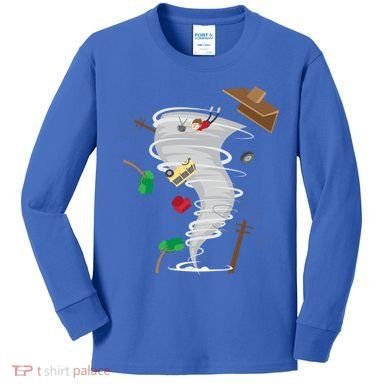 Awesome Tornado And Storm Chaser Severe Weather Lover Cool Gift Kids Long Sleeve Shirt