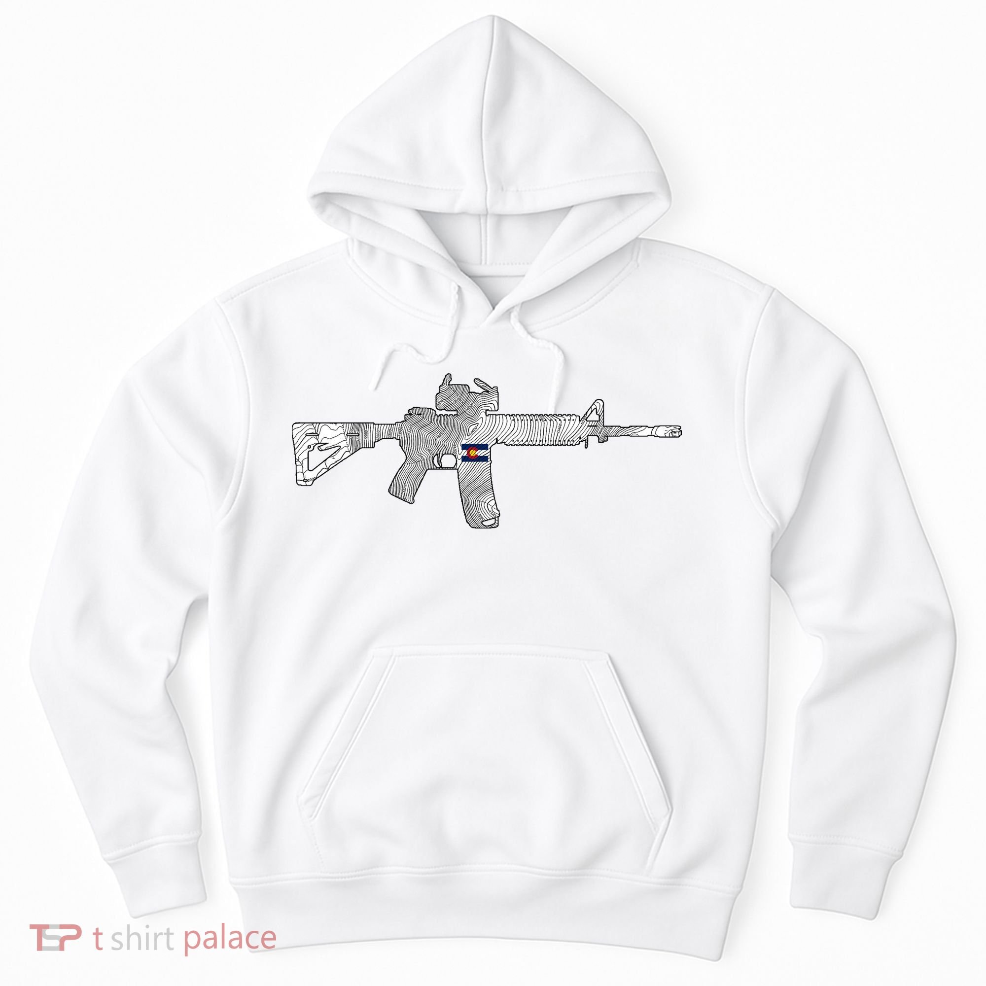 AR Topographic Hoodie
