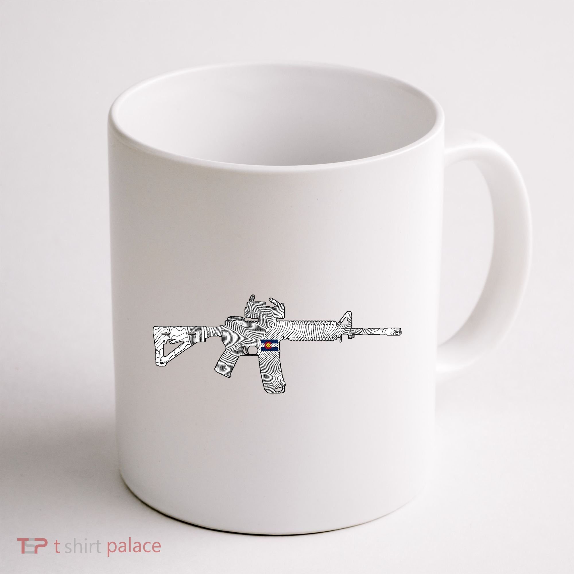 AR Topographic Coffee Mug