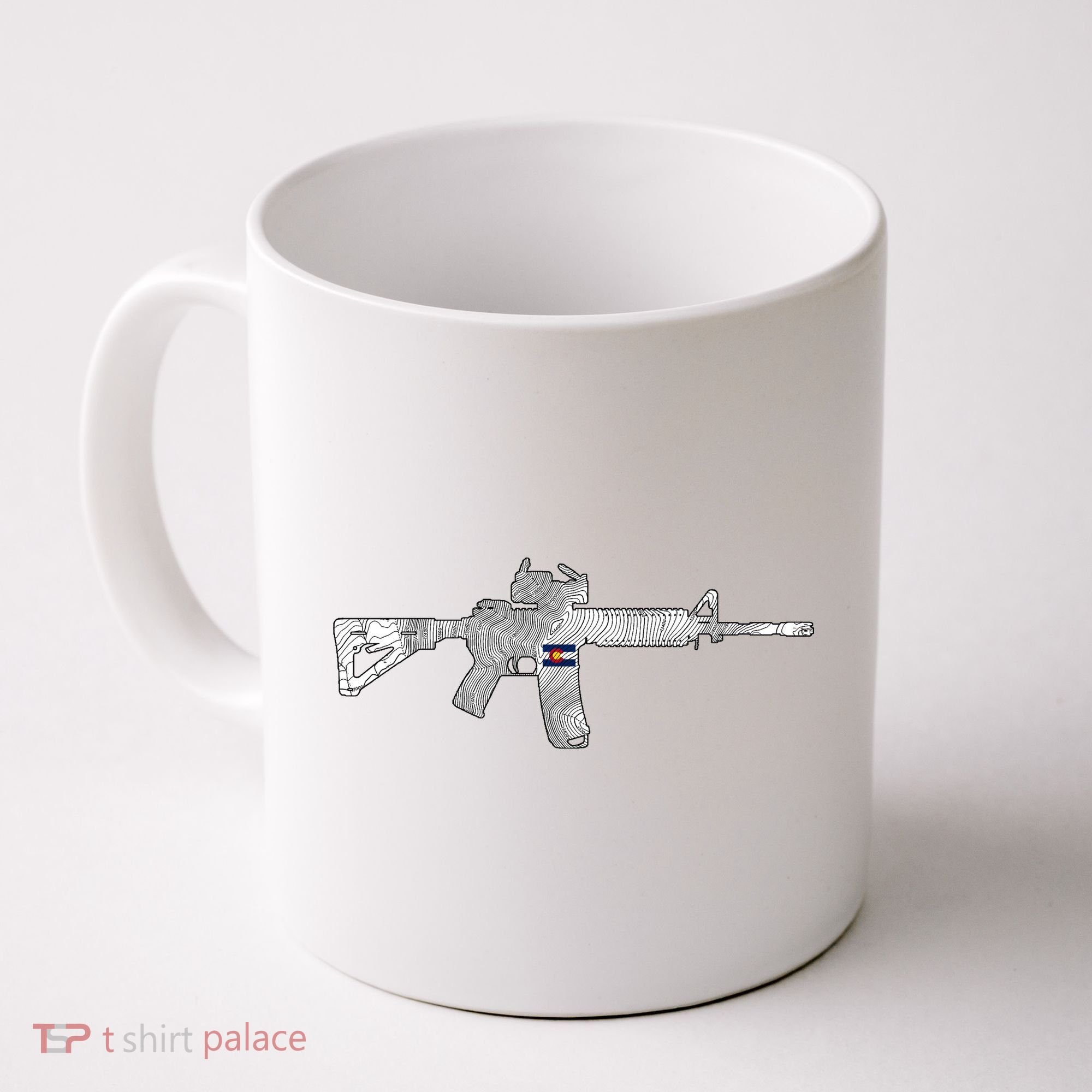 AR Topographic Coffee Mug