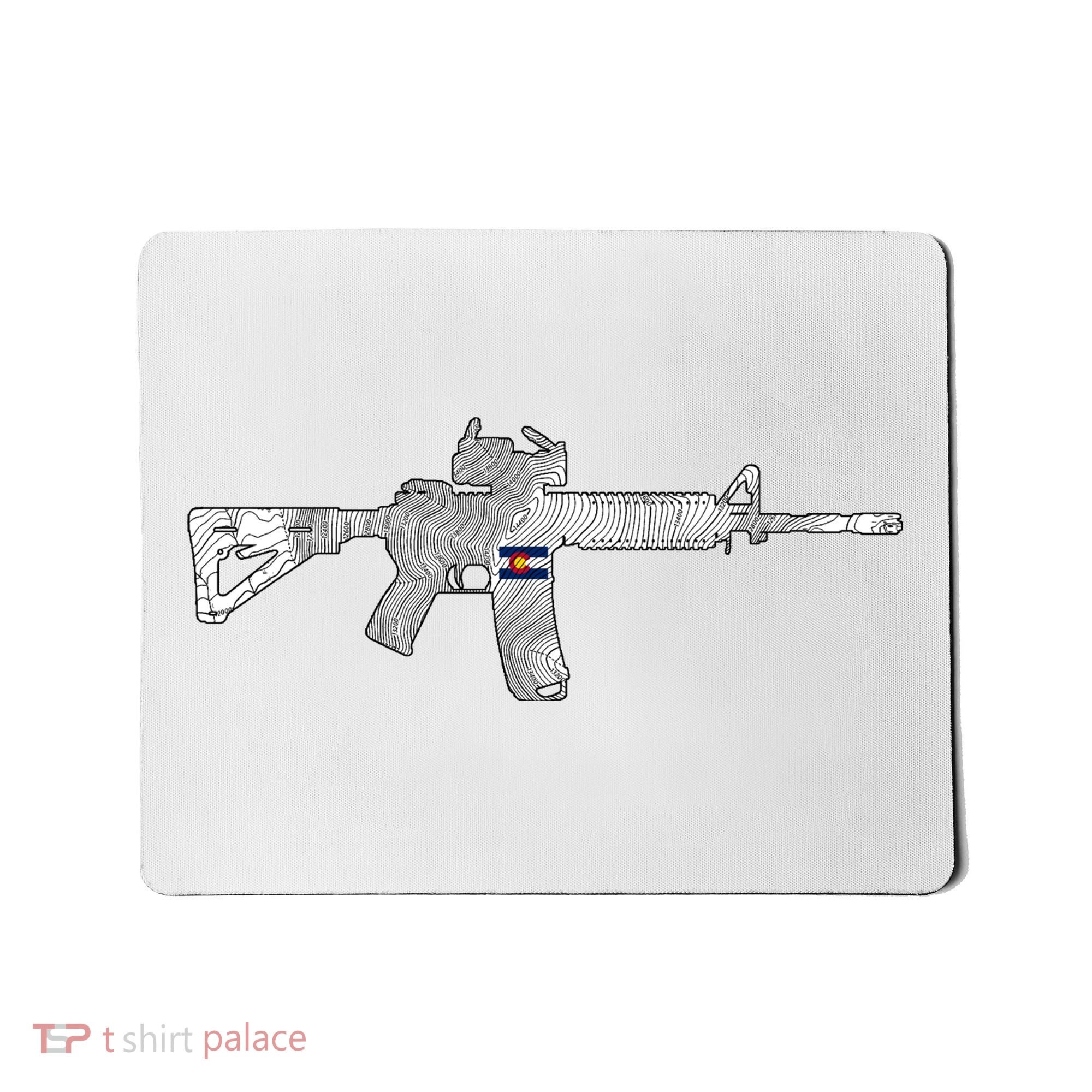 AR Topographic Mousepad