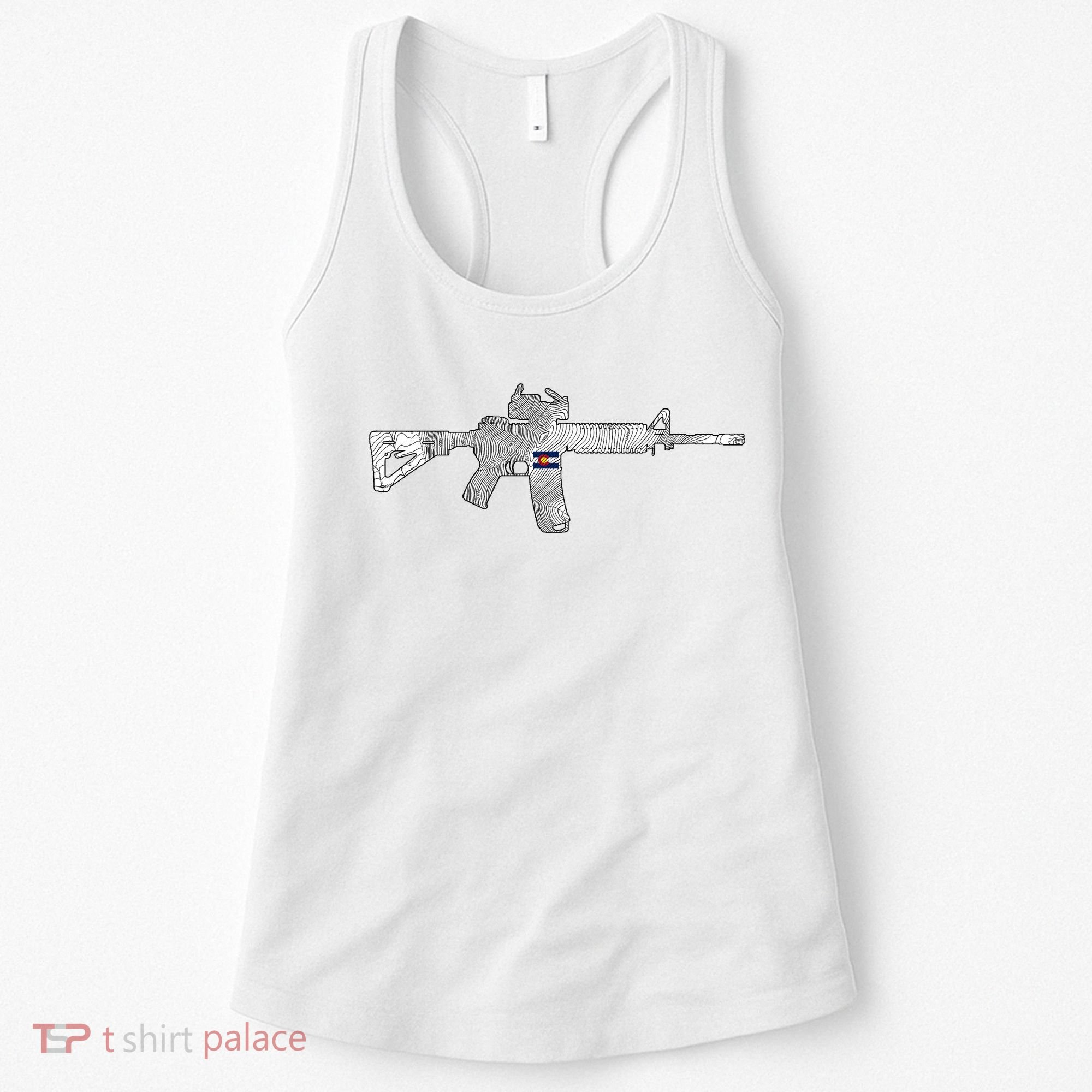 AR Topographic Women's Tank Top