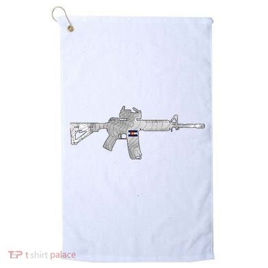 AR Topographic Golf Towel